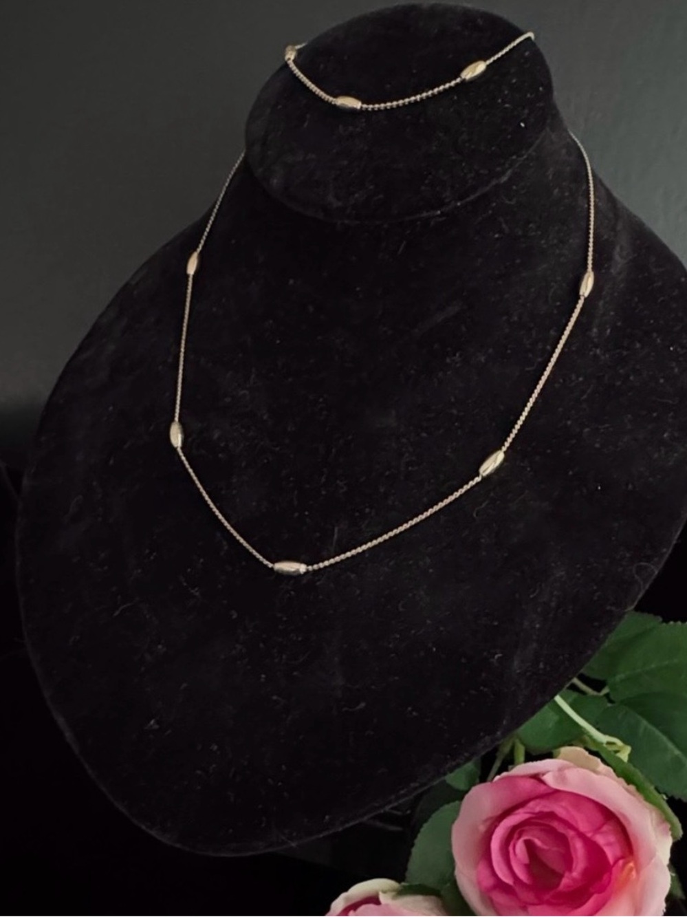 Avon Delicate Necklace with Matching Bracelet
Vintage